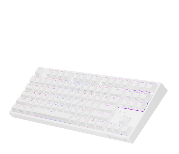 Genesis Thor 404 TKL Gateron Yellow PRO biała NKG-2070 - 1189678 - zdjęcie 7